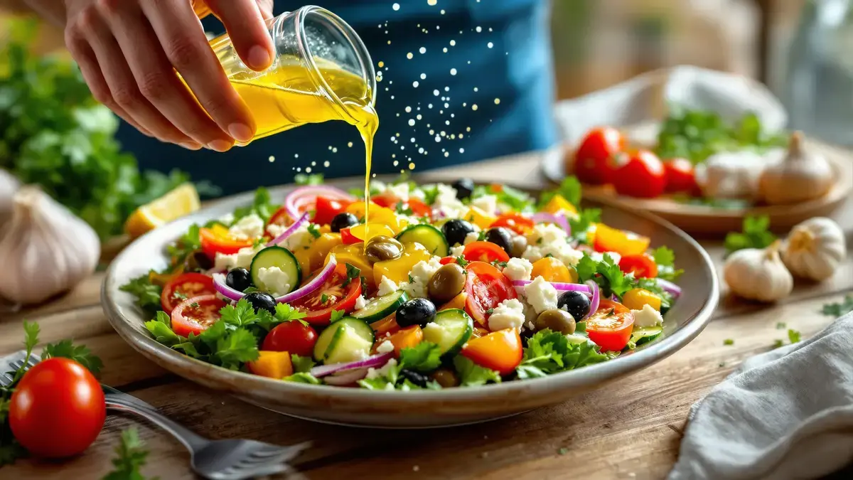 Het geheime ingrediënt dat de Griekse vinaigrette op alle gerechten heerlijk maakt