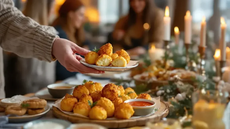 Goudbruine ovengebakken bloemkoolkroketjes, licht en smaakvol, klaar in 30 minuten voor je winterse borrel