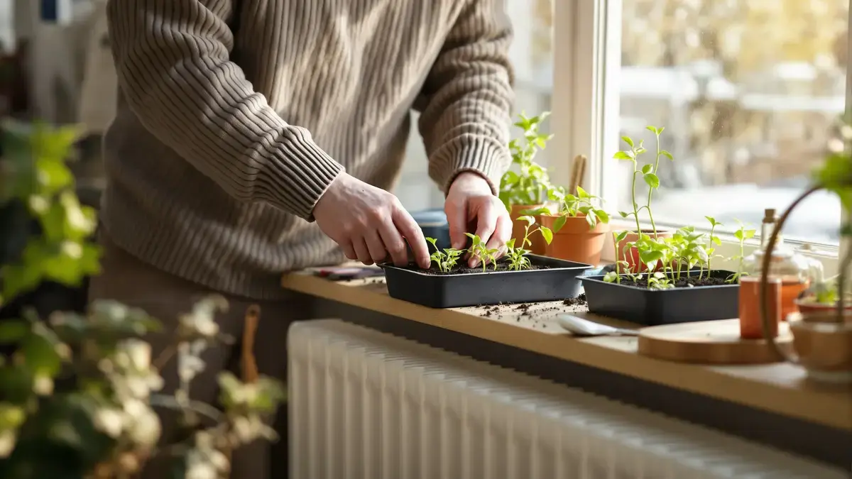 Wie in januari plant weet niet van een eenvoudige truc die de oogsten in het voorjaar verdubbelt