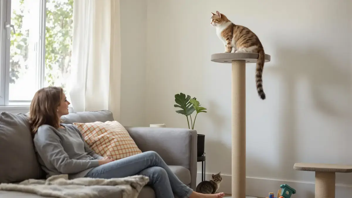 Het beeld van kattengeluk is vaak misleidend en kan bij katten onnodige stress veroorzaken.