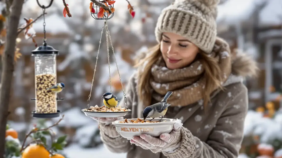 Mezen en roodborstjes: een fout bij het wintervoeren die door 80% van de tuiniers wordt genegeerd