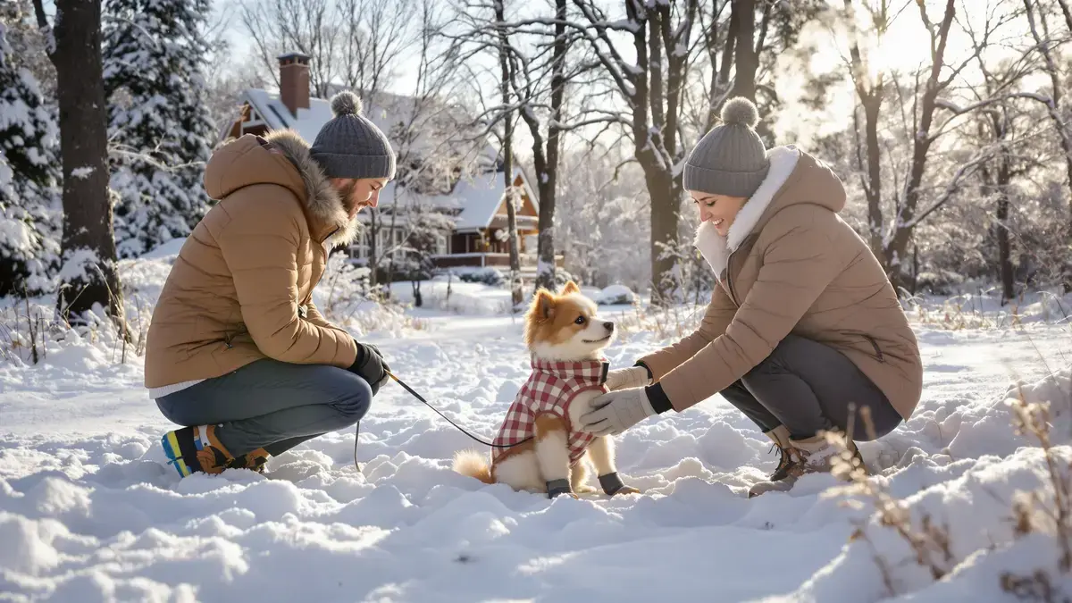 Neige: hoe bescherm je je hond of kat effectief