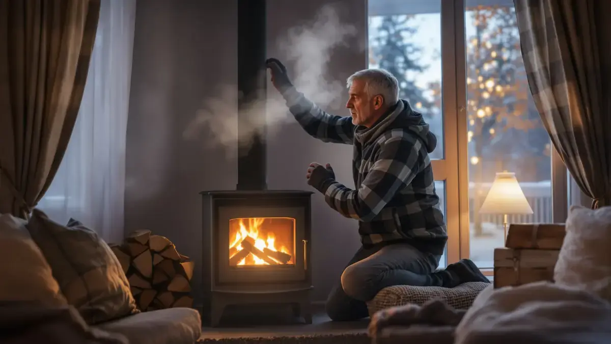 Deze onderhoudsmaatregel aan uw schoorsteen kan de warmte van uw houtkachel bijna verdubbelen, iets wat veel mensen verwaarlozen