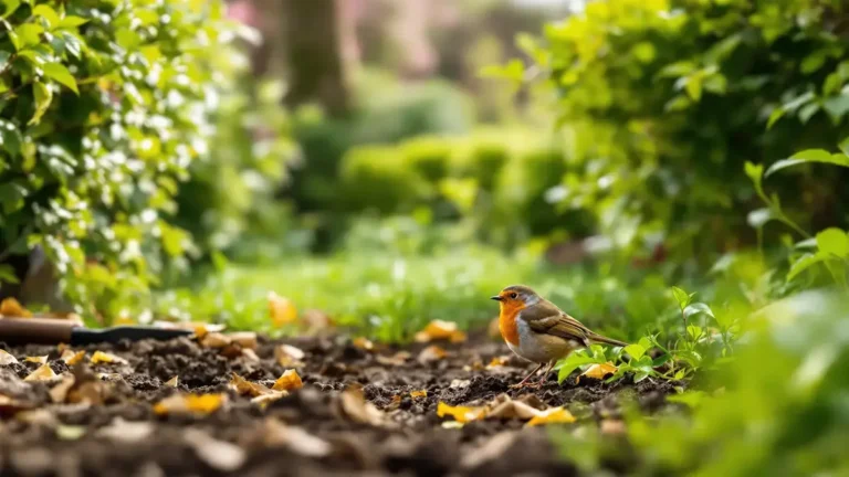De roodborst, een fascinerende vogel om in onze tuinen te ontdekken
