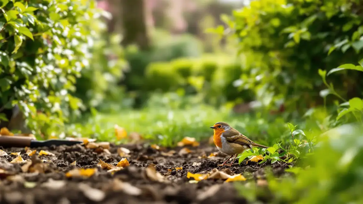 De roodborst, een fascinerende vogel om in onze tuinen te ontdekken