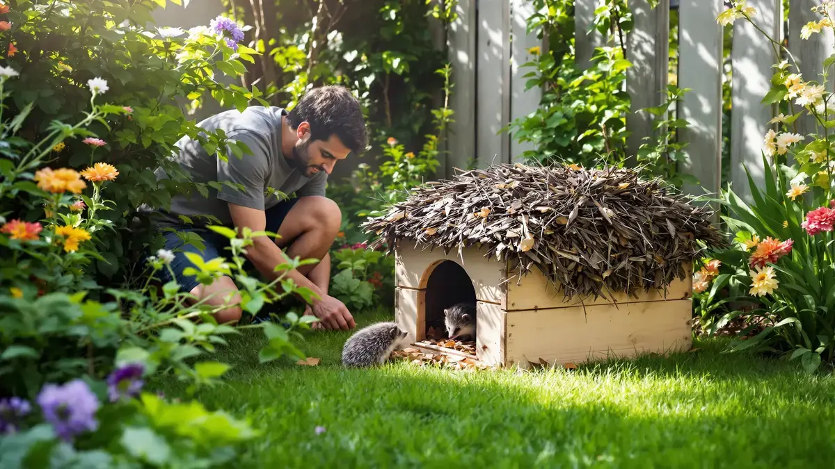Dit slimme egelhuisje zou de biodiversiteit van uw onderschatte tuin kunnen redden
