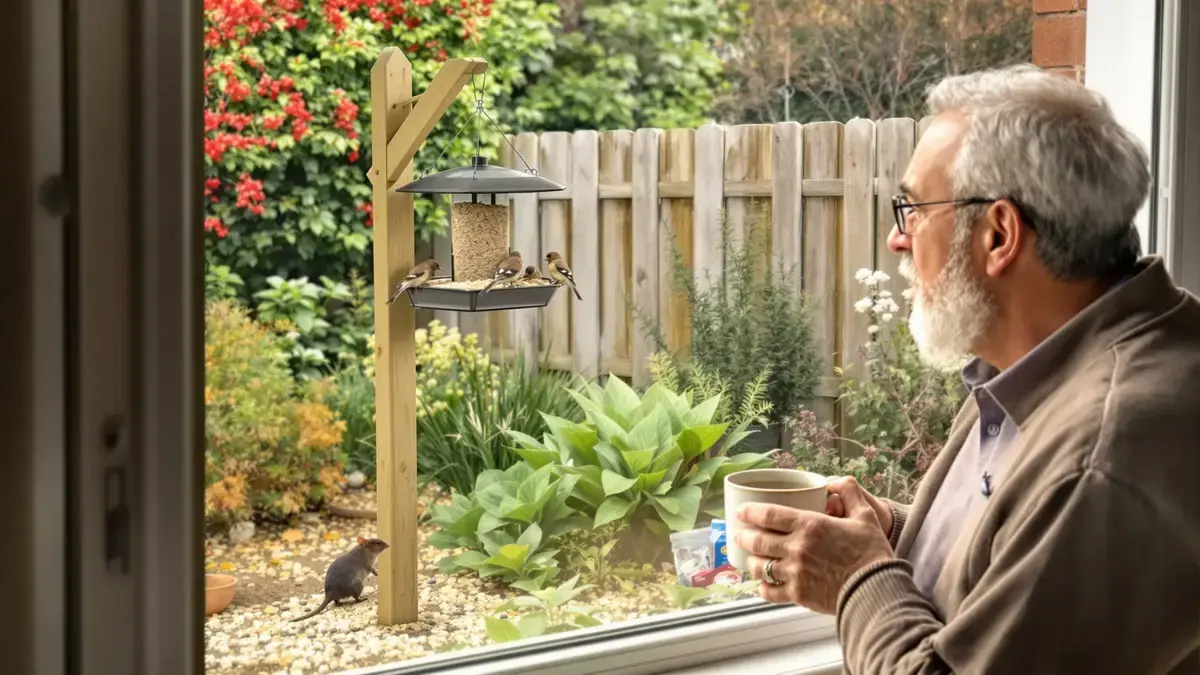 Vogels voeren: verborgen aanwijzingen onthullen dat je eigenlijk ratten aantrekt