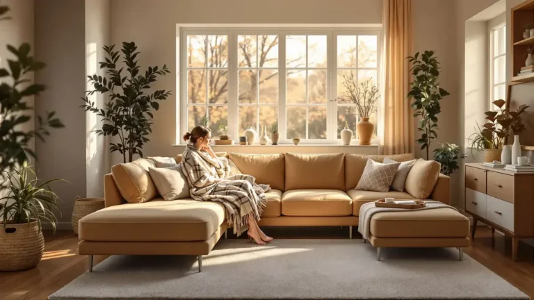 De bank tegen de muur duwen: een veelgemaakte fout die de harmonie van uw woonkamer aantast