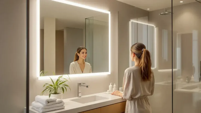 Deze decoratietip verandert een gewone badkamer in een luxe ruimte, zelfs wanneer de ruimte beperkt is.