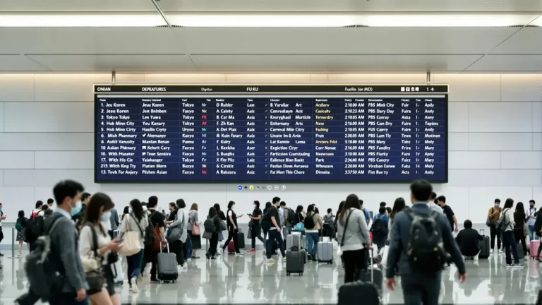 De drukste vliegroutes ter wereld in 2025, een vaak onbekende ranglijst