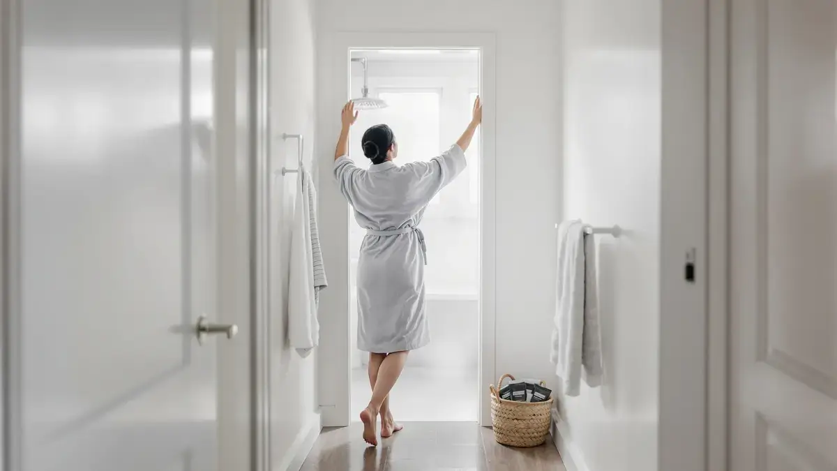 Dit eenvoudige gebaar, vaak genegeerd, verandert een beschimmelde badkamer binnen 24 uur, zelfs zonder raam of mechanische ventilatie