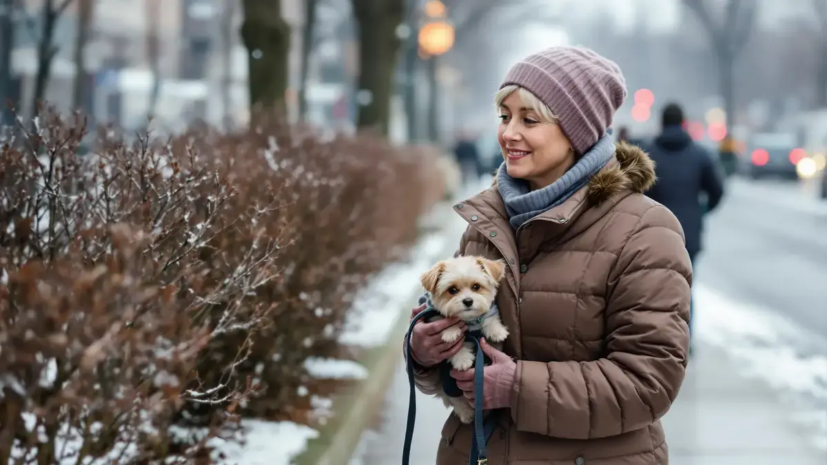 Onder 5°C kan uw hond de kou verdragen, maar een jas aandoen biedt vaak voordelen die over het hoofd worden gezien.