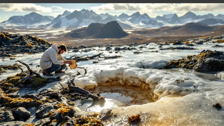 Onder de ijslagen van Yellowstone onthult een 6.000 jaar oud bos een vergeten verleden dat vaak genegeerd wordt.