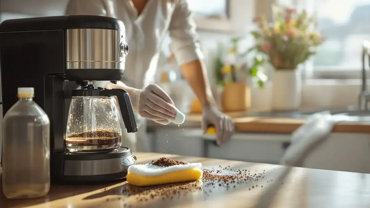Koffiedik en witte azijn: deze eenvoudige combinatie reinigt doeltreffend wat dure schoonmaakproducten niet voor elkaar krijgen