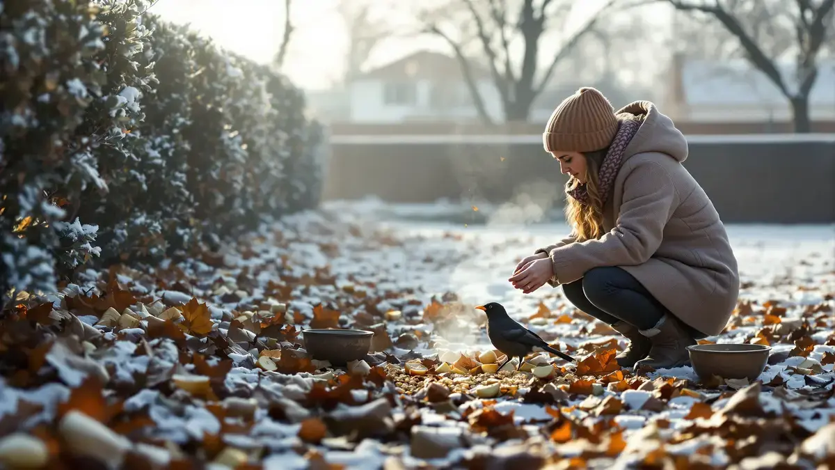 Deskundigen zijn het erover eens dat het voeren van merels in de winter niet voldoende is: wie hun gedrag negeert, loopt het risico dat ze verdwijnen.