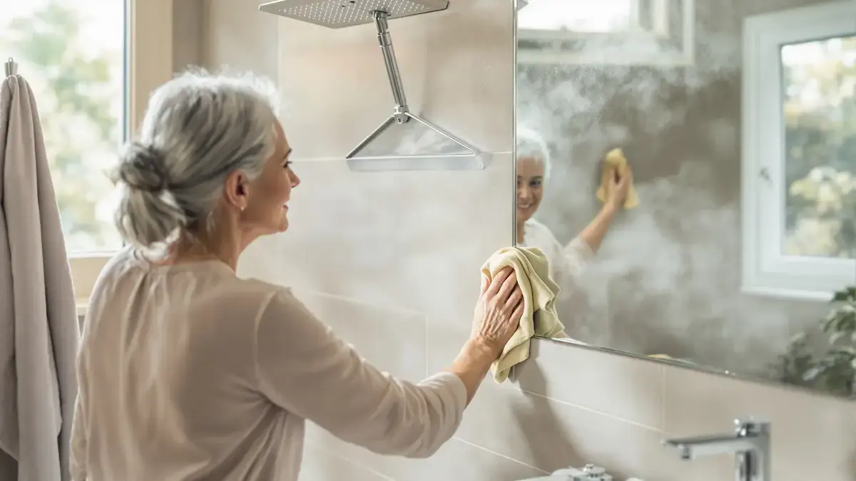 Een minuut per dag is genoeg om de schimmel op de voegen van uw badkamer te verwijderen