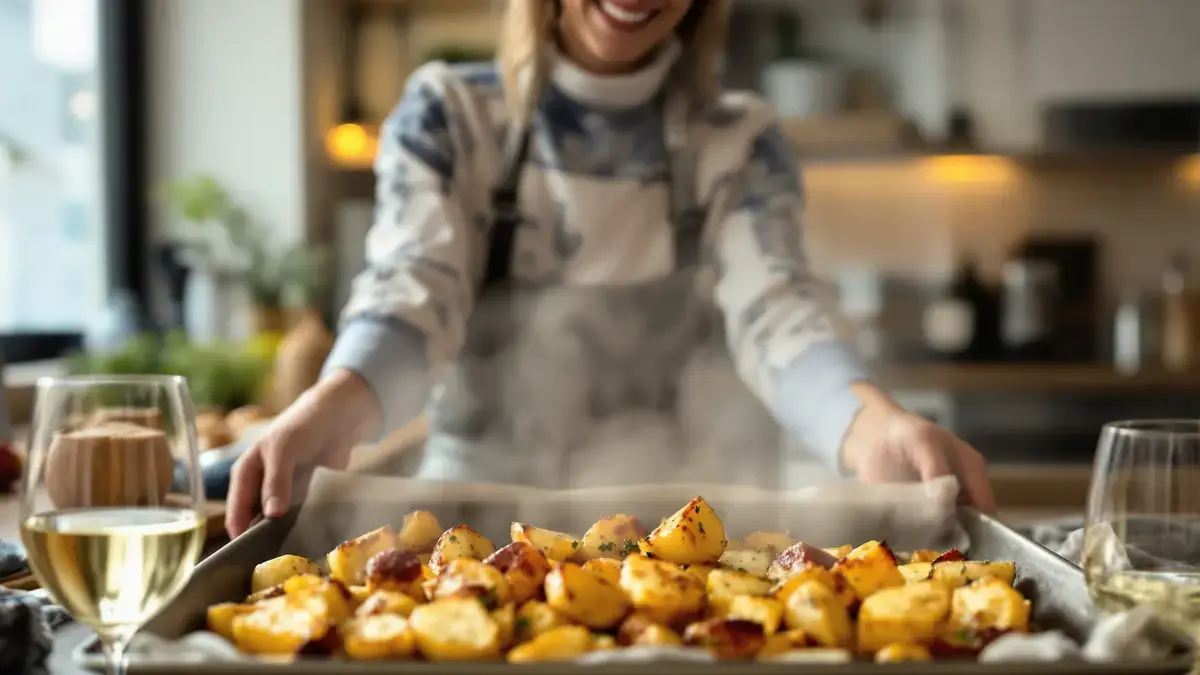 Deze simpele truc voor ovenaardappelen zorgt elke keer voor een perfect krokante bite
