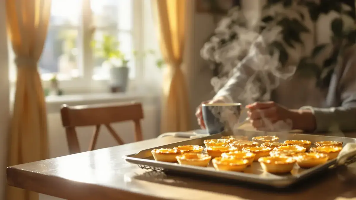 Maak eenvoudig zelf pastéis de nata, heerlijke goudbruine en krokante Portugese vlaaitjes