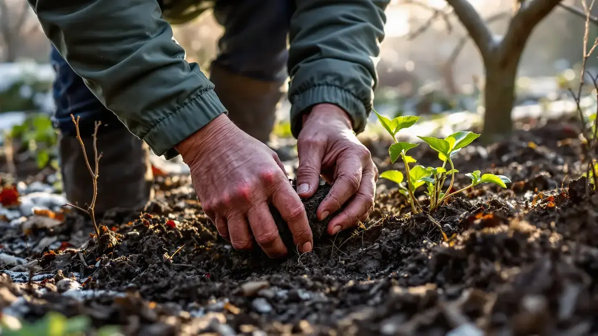 Deze tuinier plant in februari een vaak over het hoofd gezien schaduwminnende vaste plant om in het voorjaar te genieten van een tapijt van mooie groene bladeren