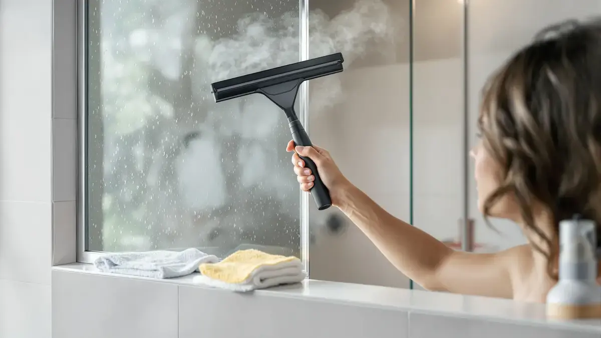 Vijf eenvoudige stappen om uw douche dagelijks moeiteloos schoon te houden