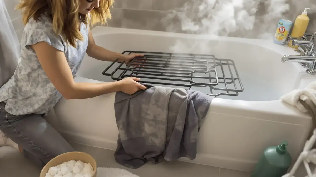 Het schoonmaken van zwarte ovenroosters is eenvoudiger dan men denkt maar veel mensen onderschatten het effect van deze vergeten methode